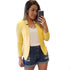 2021 Autumn and Winter New   Solid Color Leisure Professional Small